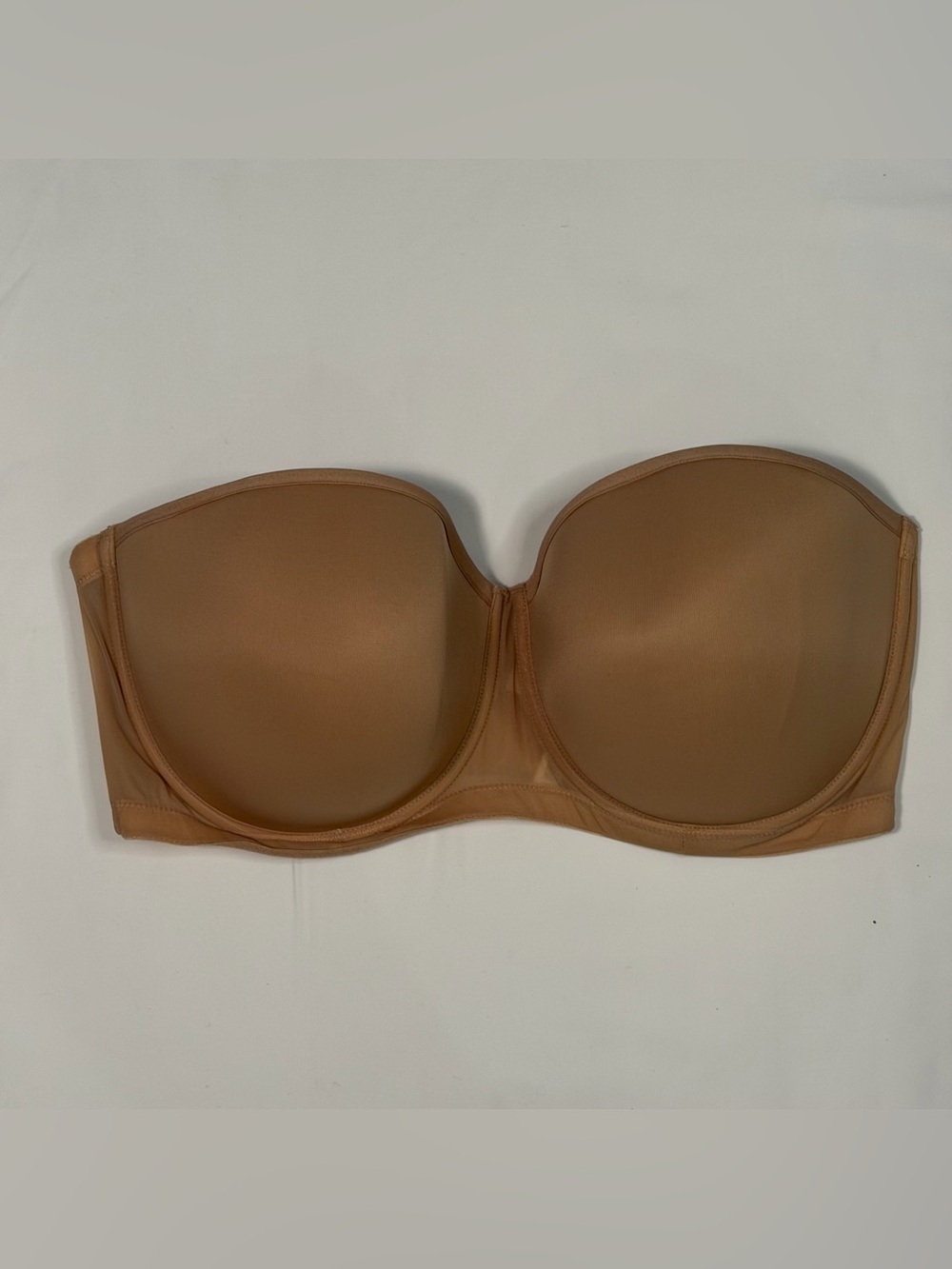 Le Mystère Soiree Strapless Bra 38DD/E Nude